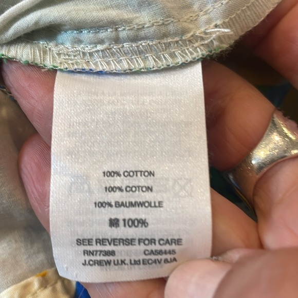 J Crew women's Tie Waist Morning Floral Seersucker Pencil Skirt - Picture 10 of 12